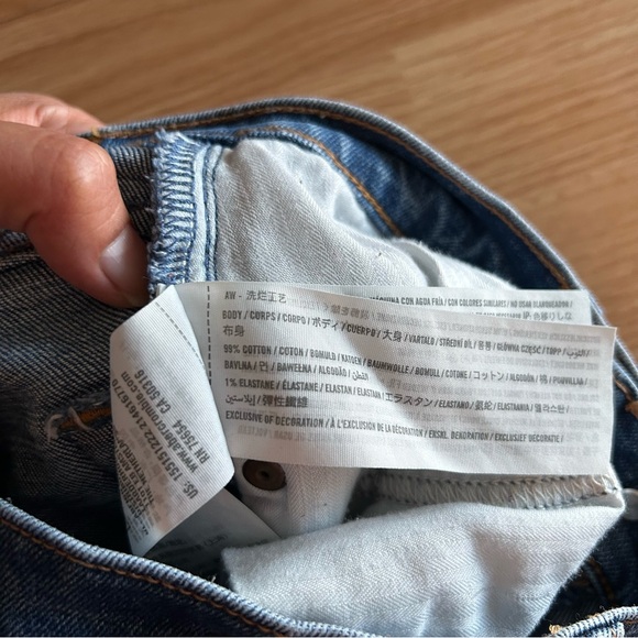 Abercrombie & Fitch Curve 90s Slim Straight Ultra Hi Rise Jeans 25/0 - Picture 3 of 8